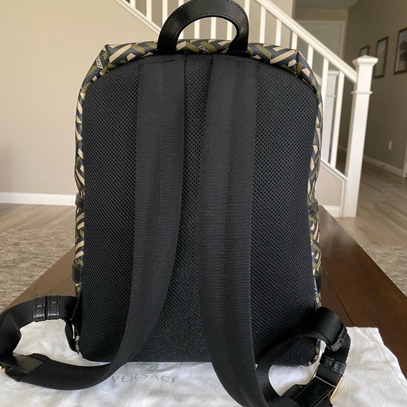 Sold! Versace La Greca Signature Backpack - Picture 10 of 11